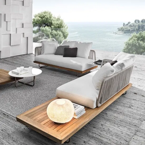 Foshan Functional Aluminum Outdoor Patio Sofa Set Garden Sofa Sets Outdoor Furniture